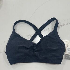 Vuori Dark Blue Sports Bra